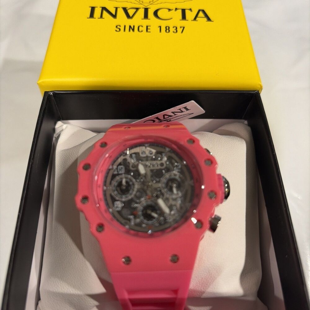 Invicta Racing ValyronUnisex Watch - 41mm, Hot Pink 69623